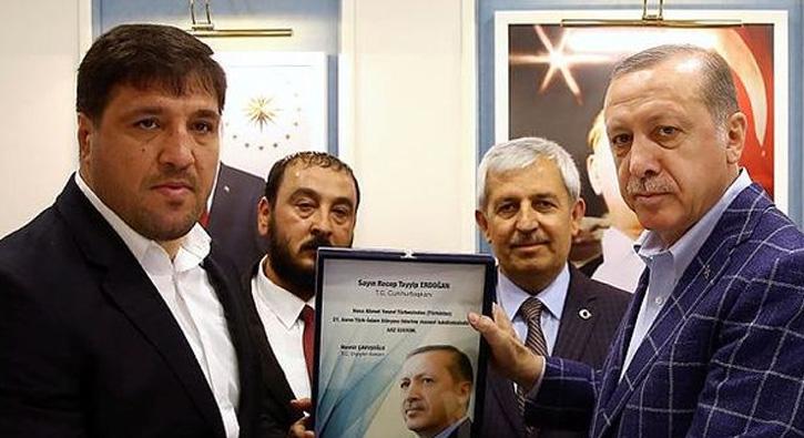 Bapehlivan Kara, Cumhurbakan Erdoan ile bir araya geldi