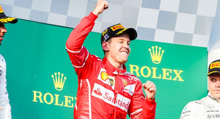 Formula 1'de Ferrari 2017'ye hzl balad