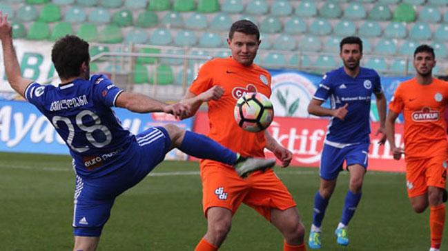 aykur Rizespor hazrlk manda Dinamo Batumi'yi 3-1 yendi