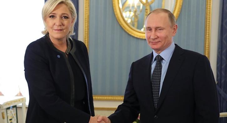 Le Pen: Rusya'dan destek almadm