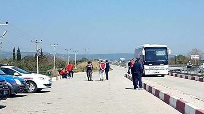 Balkesirspor deplasmana giderken otobs haczedildi 