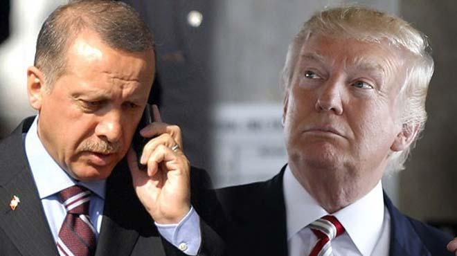 ABD Bakan Donald Trump'tan Cumhurbakan Erdoan'a tebrik telefonu