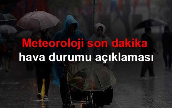 Meteoroloji stanbul hava durumu son dakika uyars geldi 24 Nisan 2017 