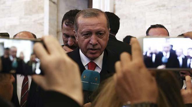 Cumhurbakan Erdoan'dan Meclis'teki tartmalara ilikin aklama