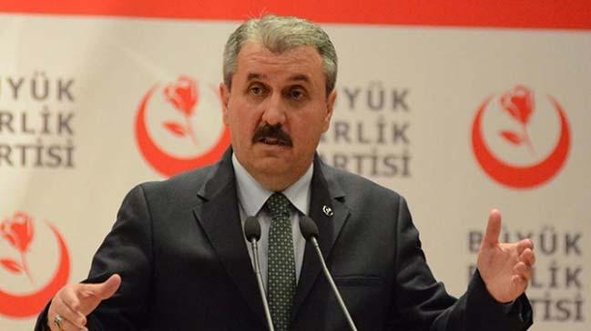 BBP Genel Bakan Destici: Sandktan 'hayr' ksayd AKPM, ayn karar almayacakt