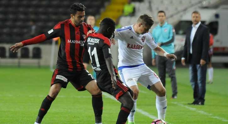 Gaziantepspor sahasnda Kardemir Karabkspor ile 0-0 berabere kald