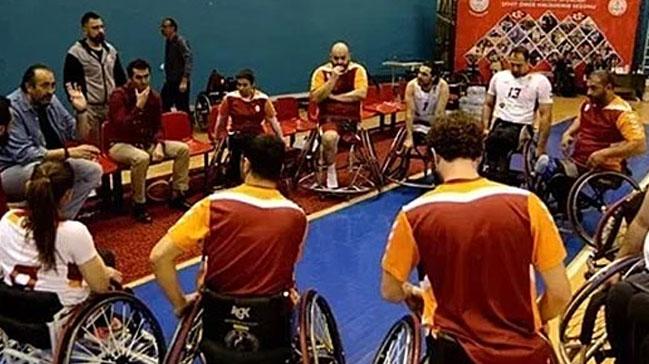 Galatasaray Tekerlekli Sandalye Basketbol Takm Andre Vergauwen Kupas'nda yar finale kald