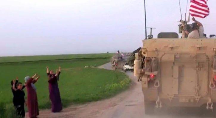 ABD askerleri YPG terristlerinin yannda nbet tutuyor