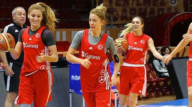 A Milli Kadn Basketbol Takm kampa giriyor