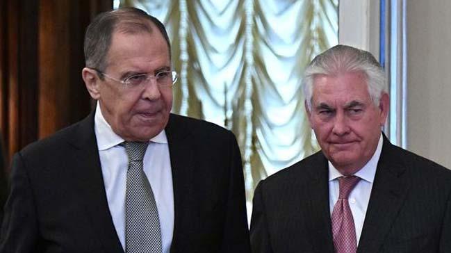 Lavrov ve Tillerson, 11 Mays'ta ABD'de grecek