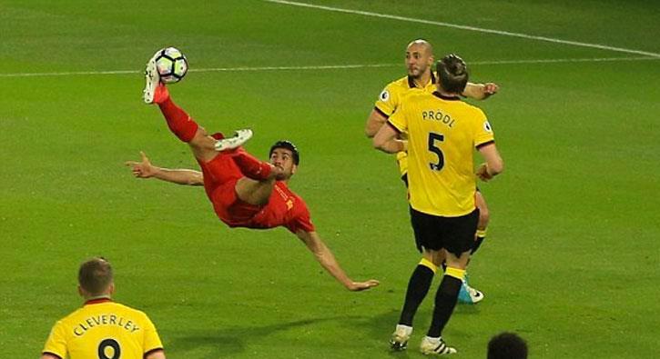 Liverpool, Watford'u deplasmanda 1-0 malup etti