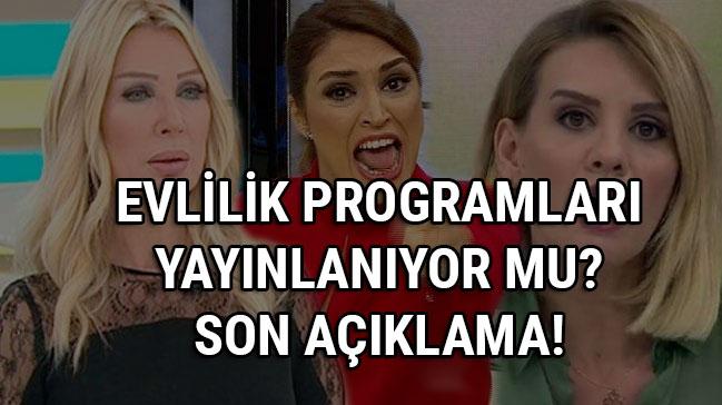 Evlilik (izdiva) programlar yayn saati ka oldu izdiva kata yaynlanacak