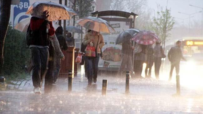 Meteorolojiden saanak ve dolu uyars 5 Nisan hava durumu