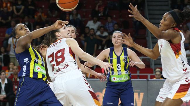 Galatasaray' 77-63 malup eden Fenerbahe finale ykseldi