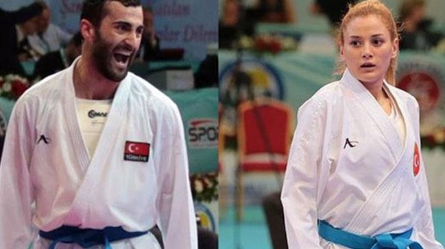 Uur Akta ve Tuba Yakan Avrupa Karate ampiyonas'nda altn madalya kazand