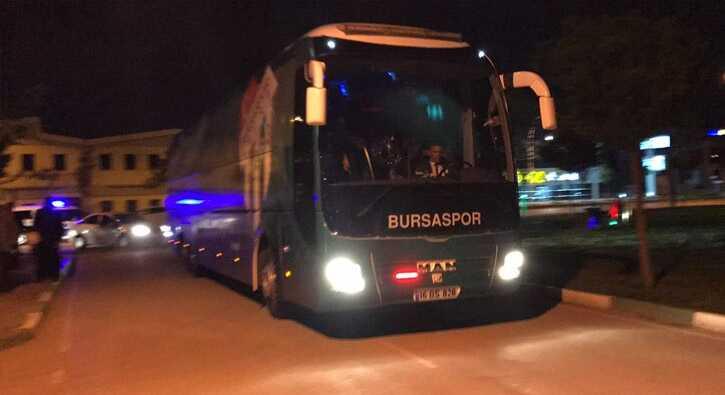 Bursaspor taraftar takm otobsn talad