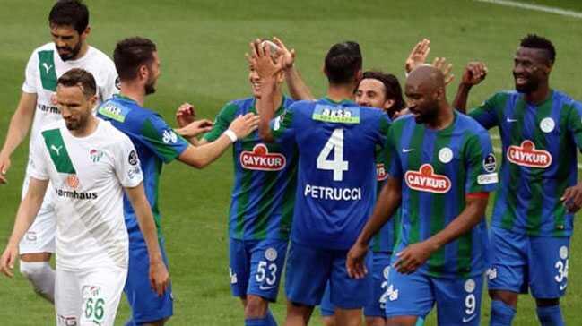 aykur Rizespor Sper Lig'de ilk kez bir mata 6 gol att