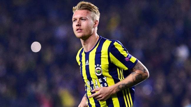 Simon Kjaer Fenerbahe'den izin alarak Milan'la grmeye gitti