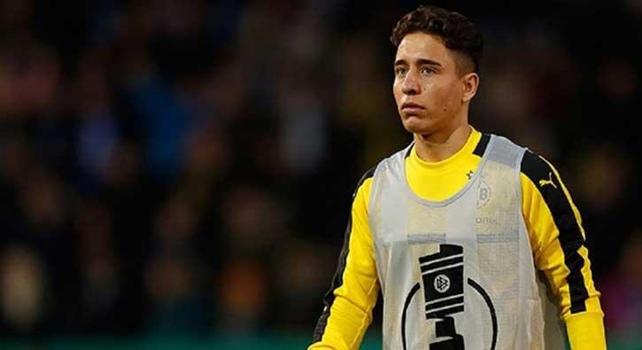 Dortmund'da forma giyen Emre Mor'a teknik direktr yardmcs saldrd