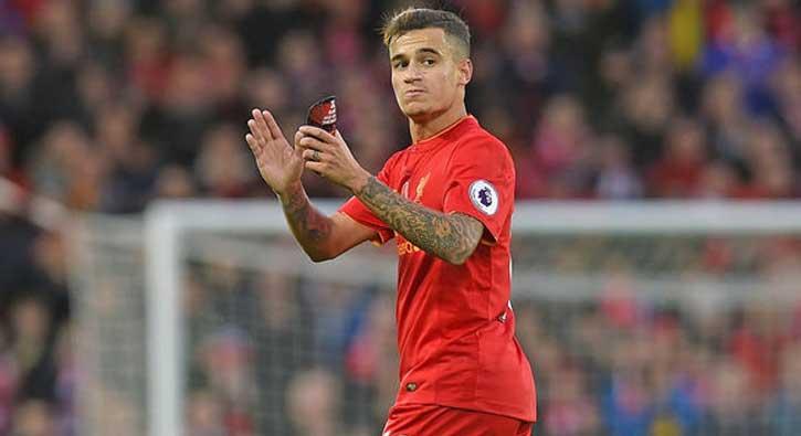 Liverpool'un yldz Coutinho'nun aracna saldr