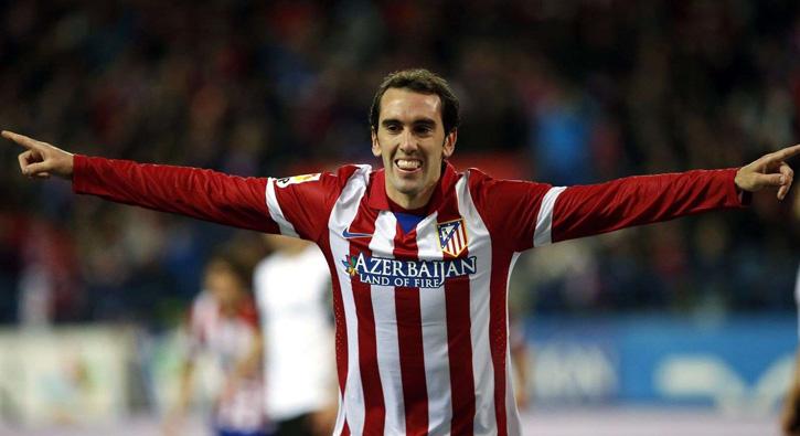 Atletico Madrid'de Godin sezonu kapatt