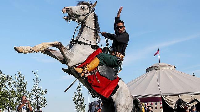 2. Etnospor Kltr Festivali ikinci gnnde de byk ilgi gryor