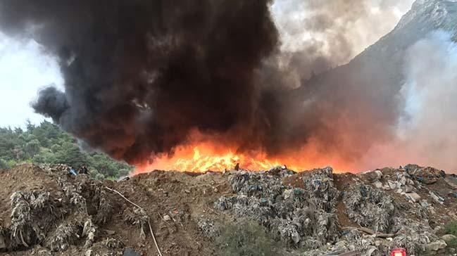 Manisa ehir plnde yangn meydana geldi 