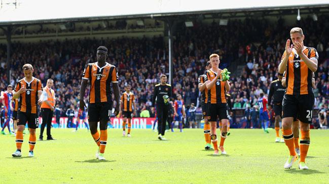 ngiltere Premier Lig'den den son takm Hull City oldu