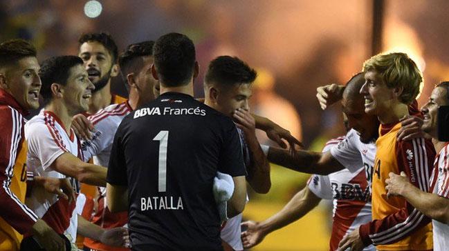 River Plate Superclasico'da Boca Juniors' 3-1 malup etti