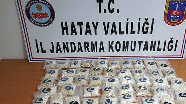 Hatay'da uyuturucu operasyonunda 7 Suriyeliye gzalt