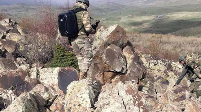 Ar Da'ndaki terr operasyonunda PKK'ya ait maara imha edildi