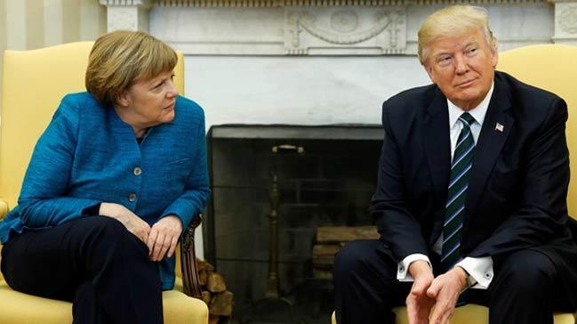 Trump'tan Merkel'e: Erdoan harika bir adam