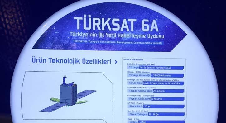 Trkiye'nin ilk yerli haberleme uydusu Trksat 6A'da almalar hzla devam ediyor