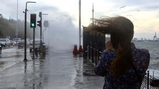 Meteoroloji'den bat illeri iin frtna ve saanak ya uyars