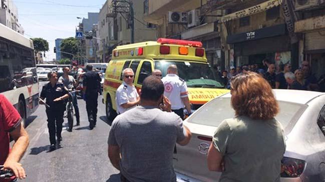 ABD Bakan Trump'n ziyareti ncesi Tel Aviv'de korkutan kaza: 5 yaral
