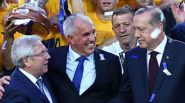 Fenerbahe'den Cumhurbakan Erdoan'a teekkr