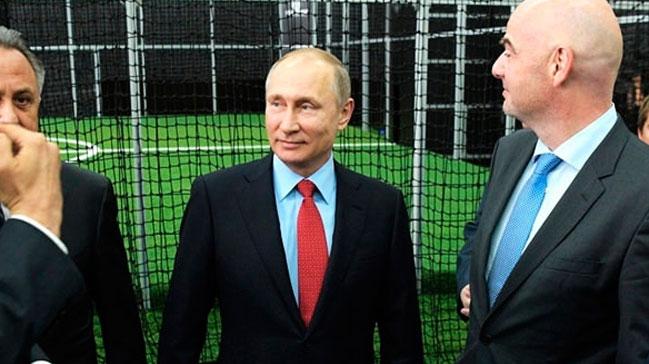 Putin Trk irketin yapt Krasnodar Arena'ya hayran kald