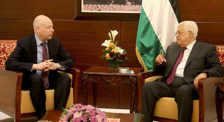 Abbas, Trump'n zel Temsilcisi Greenblatt'a, Filistinli tutuklularla ilgili bilgi verdi
