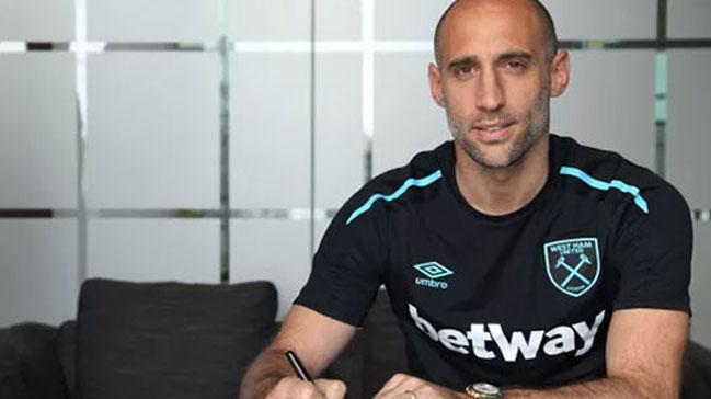 Pablo Zaballeta West Ham United'la szleme imzalad