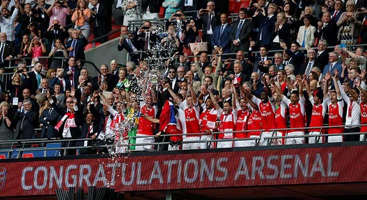 Arsenal, Chelsea'yi 2-1 yendi ve FA Cup' kazand