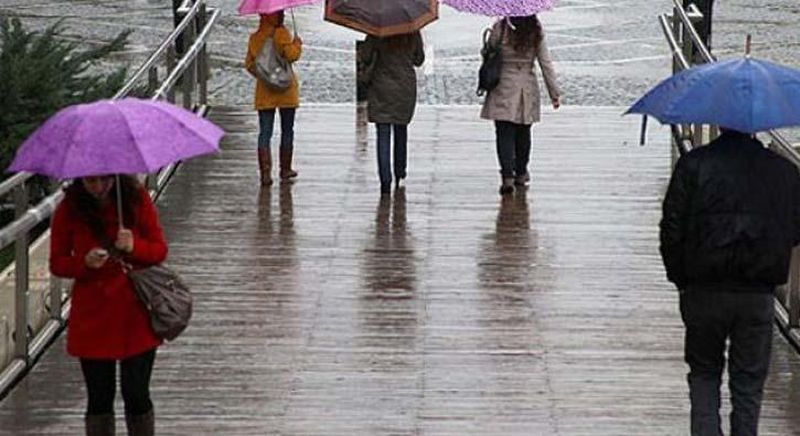 Meteoroloji'den son dakika kuvvetli saanak ya uyars