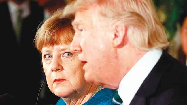 G7 Zirvesi'nde Merkel-Trump gerginlii