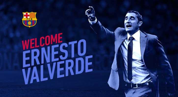 Barcelona'nn yeni teknik direktr Valverde Tejedor oldu