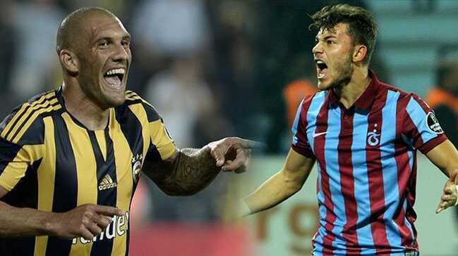 Fenerbahe ile Trabzonspor arasnda Fernandao-Yusuf Erdoan takas