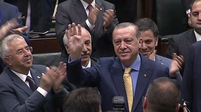 Cumhurbakan Erdoan Meclis'te tren istemedi