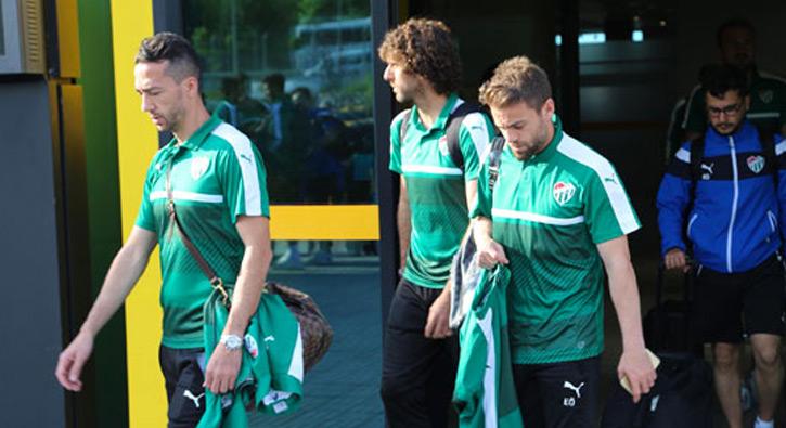 Bursaspor kafilesi Ordu'da kampa girdi