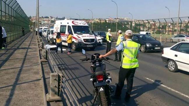 Hali'te kaza! stanbul trafii fel oldu