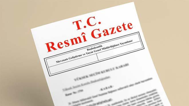 Terr rgtleriyle ilgili liste deiiklii Resmi Gazete'de