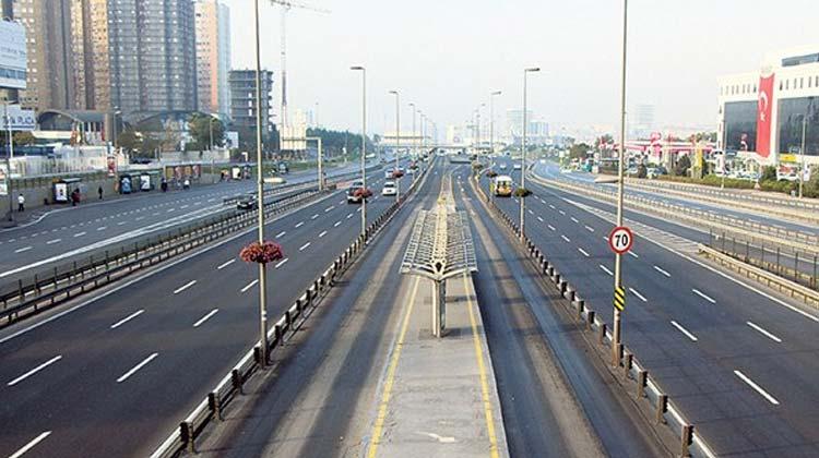 stanbul'da ma nedeniyle yarn baz yollar trafie kapanacak