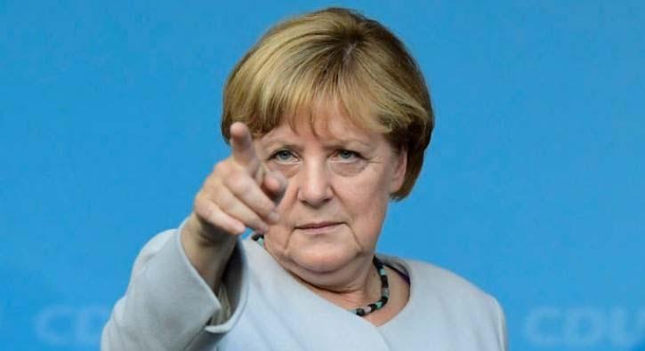 Merkel resti ekti: Piman olacaksnz